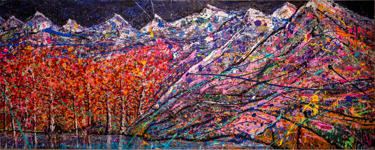 Mountain Twilight - WJBoone Art